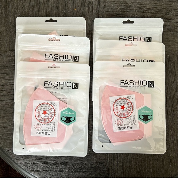 NWT | Reusable Mask | Face Cover | Set of 6 - Picture 1 of 6